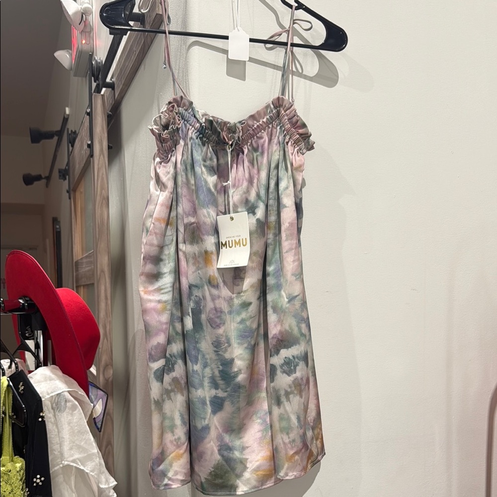 Show Me Your MuMu Pastel Tie-Dye Dress